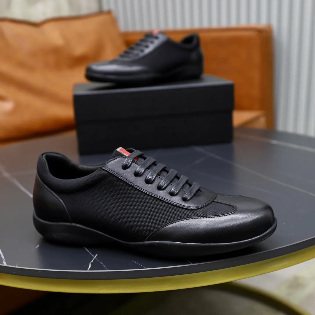 Men's shoes💰600💰Top original order Brand: PRADA (Prada) Standard code: Men's code 38/44 (45 can be customized) Grade: Same as the official website Material: Original cowhide surface, cowhide lining, original wear-resistant soft outsole Style category: casual sports shoes, young fashion, European and American trends, British style Color: actual picture color